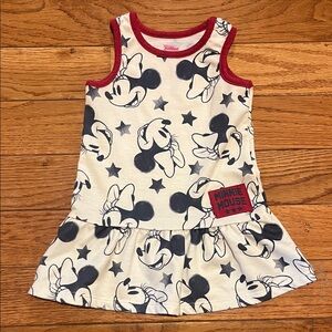 Disney Minnie Mouse Red and White Dress